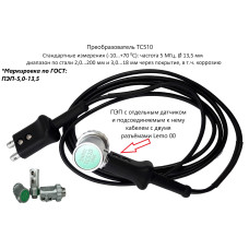 Датчик ультразвуковой TC510 (5 МГц; 2,0-200 мм) для толщиномеров В7-227, В7-237