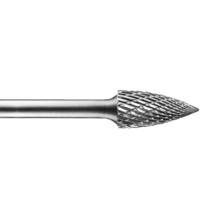 Борфреза гиперболическая со сферическим торцом F252506  ВК8