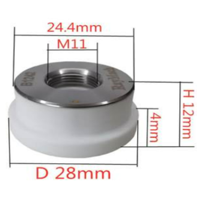 Керамический держатель сопла KT B2 (D28 M11)