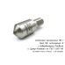 Индентор / наконечник алмазный НК 1 (0,8 ct) к твердомерам Роквелл и Супер-Роквелл по ГОСТ 9377-81