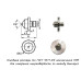 Индентор / наконечник алмазный тип НПМ для микротвердомеров ПМТ-3(5) 0,2 ct по ГОСТ 9377-81