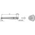 Наконечник d=2mml=12,8mm твердосплавный 21CZA036 Mitutoyo