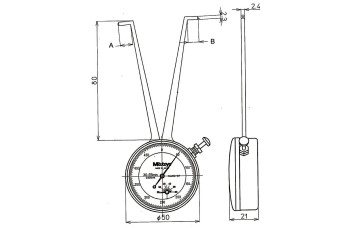 Кронциркуль индикаторный6-18 мм д/внутренних измерений 209-125 Mitutoyo