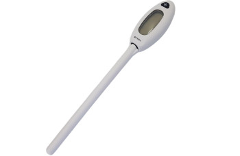 Термометр электронный пищевой В7-1311 погружной (проникающий) с неповоротным несъёмным датчиком штыревого исполнения с поверкой Термометр электронный пищевой В7-1311 погружной (проникающий) с неповоротным несъёмным датчиком штыревого исполнения с поверкой