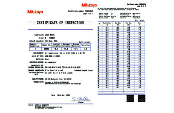 Мера длины плоскопарал.1,003mm 611523-031 Mitutoyo