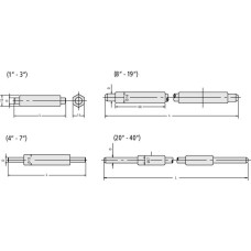 Мера длины установочная- 22" 167-162 Mitutoyo