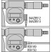 Микрометр МКЦ- 600 0,001 электронный (500-600) 3-кн. со сменными пятками 340-522 Mitutoyo