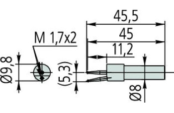 Щуп D1, LH600эксцентрический 12AAF672 Mitutoyo