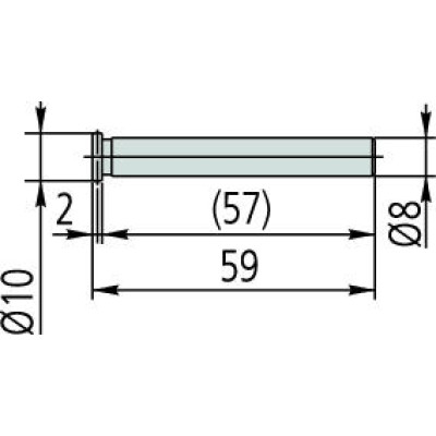 Щуп D10,LH600 дисковый 12AAF671 Mitutoyo