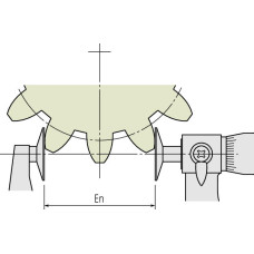 Микрометр зубомерный МЗ-175 0,01 123-107 Mitutoyo