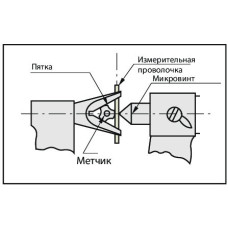 Микрометр с призм. пяткой- 25 0,01 (5-25) 114-165 Mitutoyo