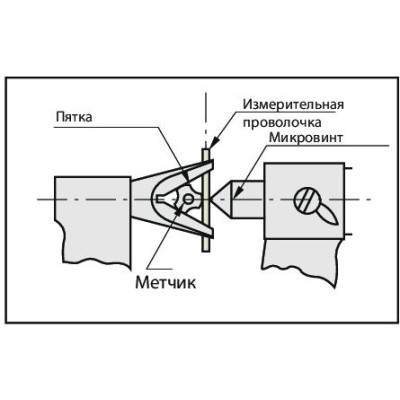 Микрометр с призм. пяткой- 25 0,01 (5-25) 114-165 Mitutoyo