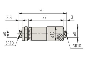 Нутромер микрометрический НМ 50- 75 0,01 133-143 Mitutoyo