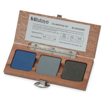 Mitutoyo 64AAA590 комплект мер твёрдости Шора тип D (3 шт НD)