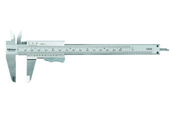 Штангенциркуль ШЦ-1-300/12" 0,05/(1/128)" с зажимом 531-109 Mitutoyo