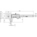 Штангенциркуль ШЦЦ-2- 180 0,01 электронный с постоянным усилием 573-191-30 Mitutoyo