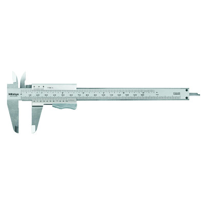 Штангенциркуль ШЦ-1-200/8" 0,05/(1/128)" с быстрой регулировкой с зажимом 531-108 Mitutoyo