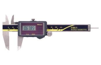 Штангенциркуль ШЦЦ-1-100/4" 0,01/0,0005" электронный солнечные элементы 500-473 Mitutoyo