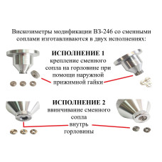 Вискозиметр проточный чашечный ВЗ модификации ВЗ-246 (исполнение 1) арт. 1108 с поверкой